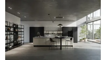 Cucina Moderna con isola Meg 01 di Arredo3